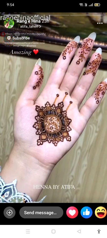 Mehindi design nicee