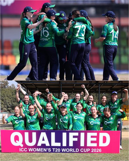 Ireland have booked their spot at the Women's T20 World Cup 2026 🙌