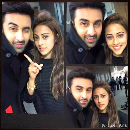 Ainy jeffri with Ranbir kapoor