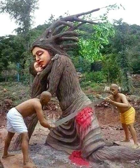 Amazing Wooden sculpture