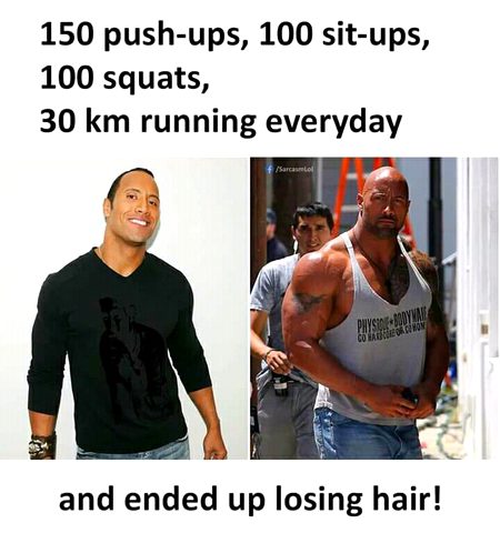 people champ the rock 😀😀