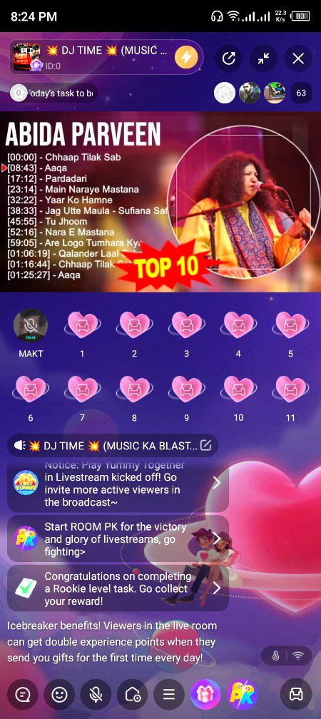 💥 DJ TIME 💥 (MUSIC KA BLAST)
.
.
.
WELCOME TO IN MY WORLD ✌️
.
.
.
ALWAYS KEEP SMILE 🙂
.
.
.
TAKE CARE ❤️
.
.
.
LOVE YOU ALL 😘