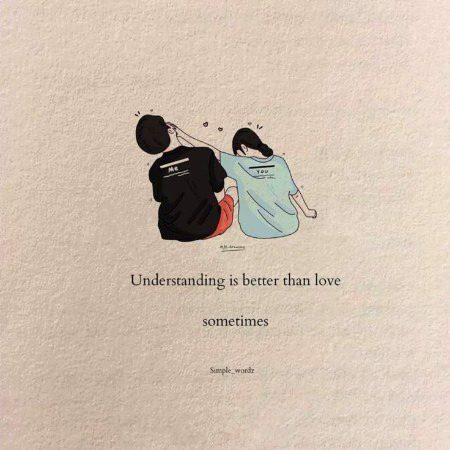 understand..