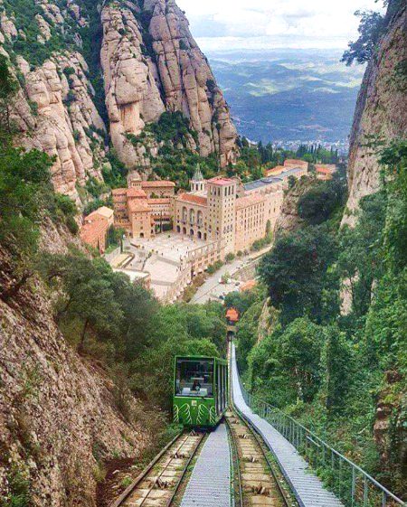 Santa Maria de Montserrat Abbey, Spain 🇪🇸