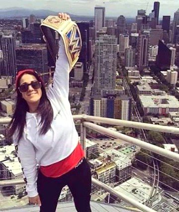 Bayley former wwe smackdown womens champion😍😎