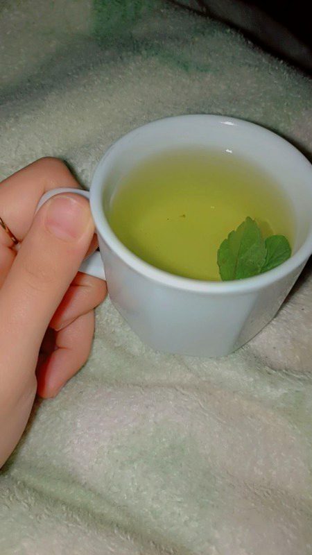 bya pasi green tea uskyiii☕