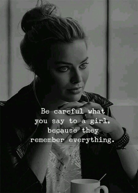 Be careful...