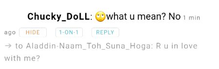 ѕнαнzαιв,  When girls flirt, then when a boy talk about love to them, they behave like that..