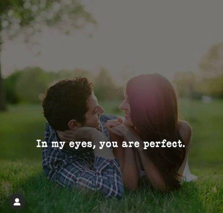 You are perfect