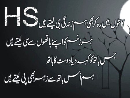 نہیں ھوتا کسی طبیب سے اس مرض کا علاج وصی
عـــشـــق لا عــلاج ھـــــے ، بس پــــرہــیــز کیجیے
