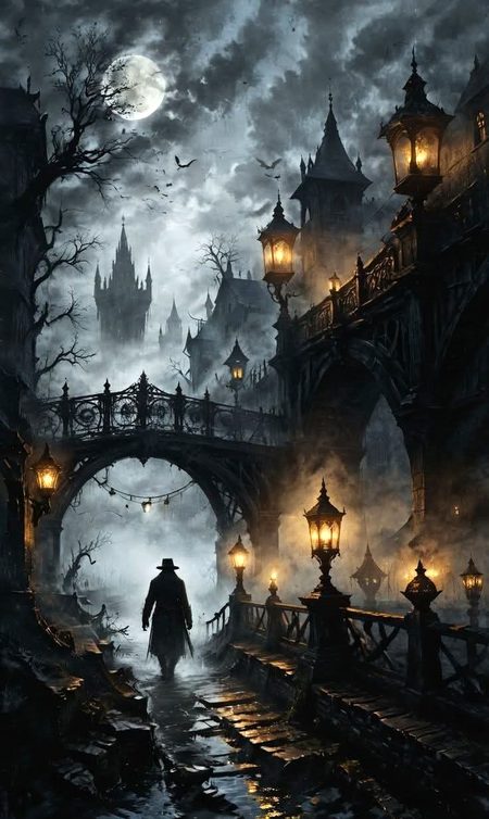 I love gloomy street. They're scary but also somehow thrilling at the same time...