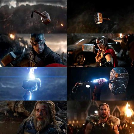 Cap lifting the mjolnir was something else🍁💖