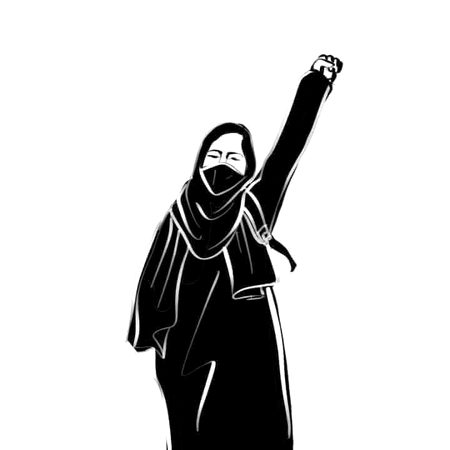 مجھے تم کیوں ڈراتے ھو
مجھے تم کیوں ستاتے ھو
چلو، جو کرنا ھے کر لو
اٹھاؤ لاٹھیاں مجھ پر
مجھے بالوں سے تم پکڑو
مجھے ہاتھوں سے تم پکڑو 
حجاب ھے میری عظمت
حجاب ھے میری ھمت
کسی کا ڈر نہیں مجھ کو
مجھے بس ڈر خدا کا ھے
مجھے بس ڈر خدا کا ھے