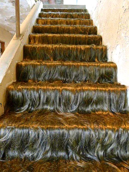 Hairy staircase