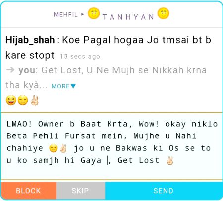 ѕнαнzαιв, sHe just needs a chance to talk. Who'll interested to talk to this bastard?