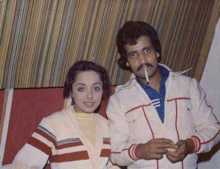 LEGEND ACTOR UMER SHARIF WITH SALOMI..