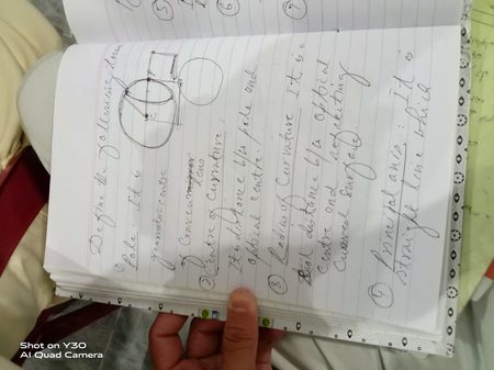 Old memory on study time.