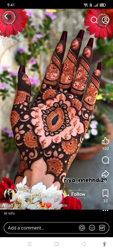 Mehindi design nicee