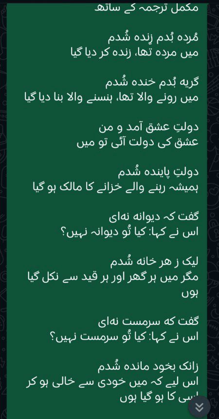 فارسی شاعری