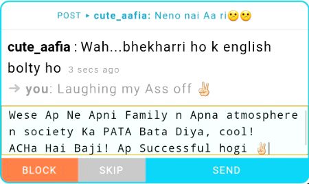 ѕнαнzαιв, Dude! This girl is telling her story. Well, at least I didn't go down without explaining myself first.