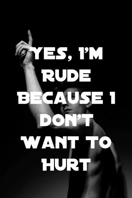 Am I Rude? Yes I am 😏
