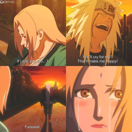 Every Farewell in Naruto Hurt's a lot