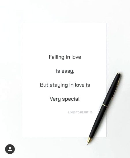 Falling in love