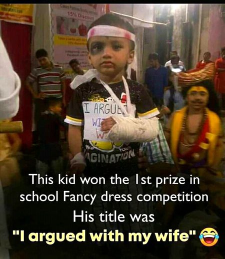 i argued with my wife