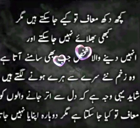 Log us wqt ap k sth chor kr chly jaty hn ...jb apko unki sb se zyada zrurt hoti h