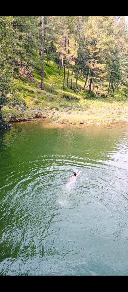 Swimming in a natural pool 😍😍😍😎😎😎