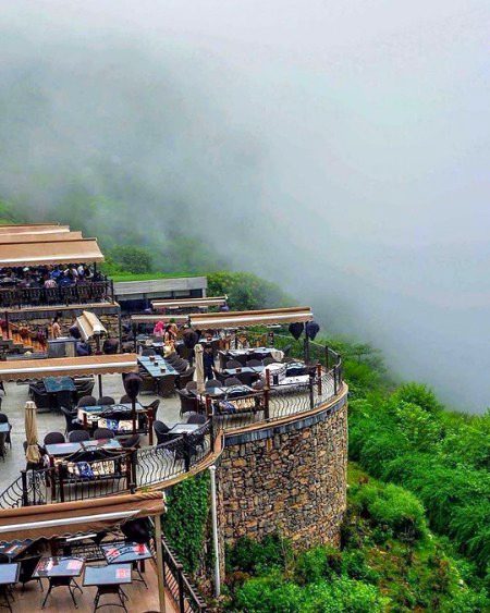 A Beautiful View of Monal, Islamabad