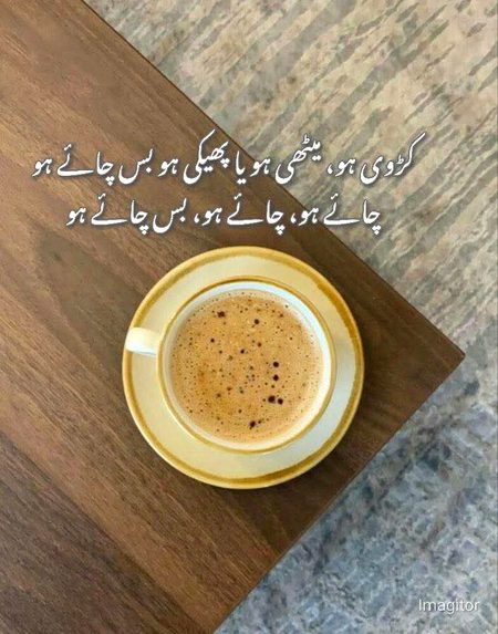 چائے ہو چائے چائے بس چائے