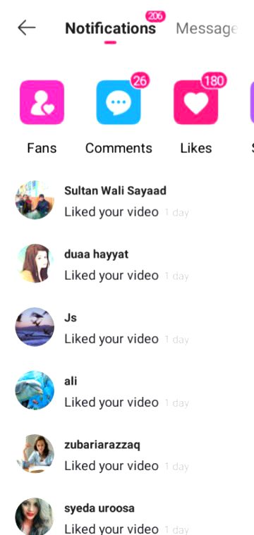 Omg Sirf one day me 206 Notifications 26 cmnts 180 likes