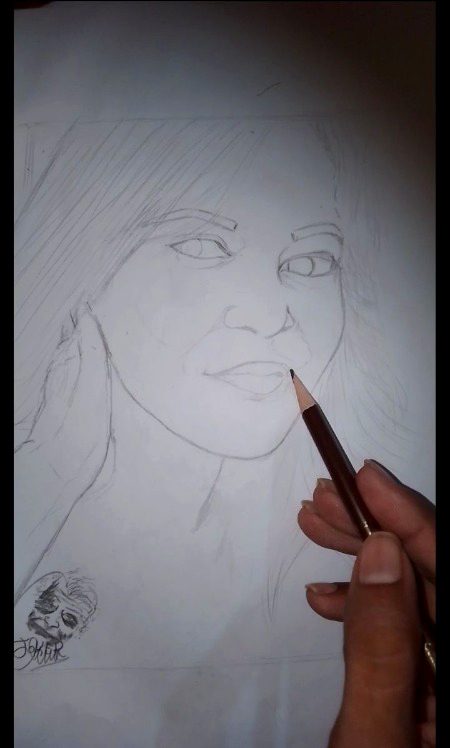 Ye me ab Kal banaao ga pora abhe Raat hai 🙂🙂Art by joker