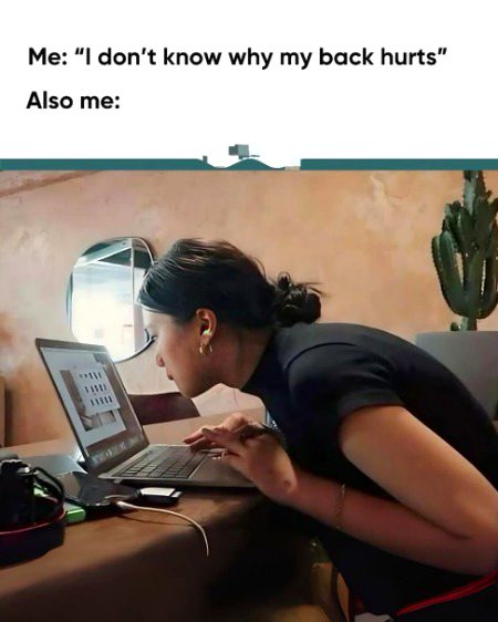 Slumping all the time💀