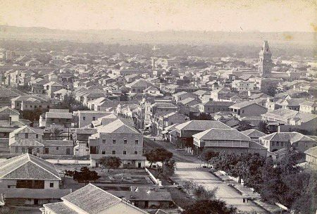 1900: Bird's eye view of Saddar