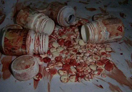 bloody pills