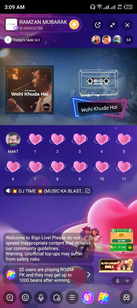 💥 DJ TIME 💥 (MUSIC KA BLAST)
.
.
.
WELCOME TO IN MY WORLD ✌️
.
.
.
ALWAYS KEEP SMILE 🙂
.
.
.
TAKE CARE ❤️
.
.
.
LOVE YOU ALL 😘
.
.
.
AND RAMZAN MUBARAK TO MY ALL FAMILY ❤️