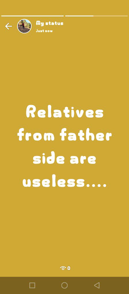 No one
Literally no one
Me;; chalo rishtydarn sy panga lety hein..