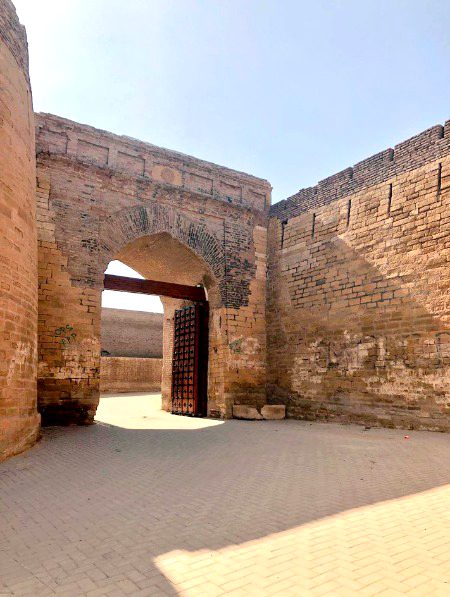 Main Entrance To The Umarkot Fort In Umarkot Sindh Pakistan