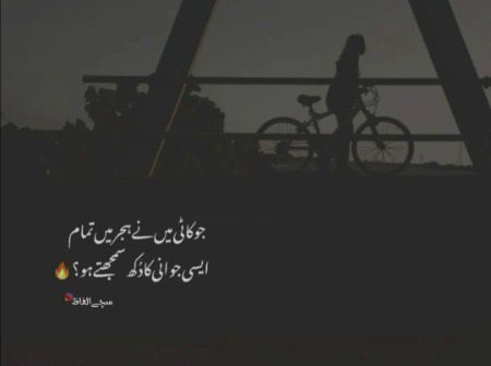ایسی جوانی کادکھ سمجھتے ہو...!
