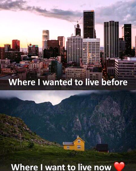 Natural life is beautiful so after seeing around , i want this for me..