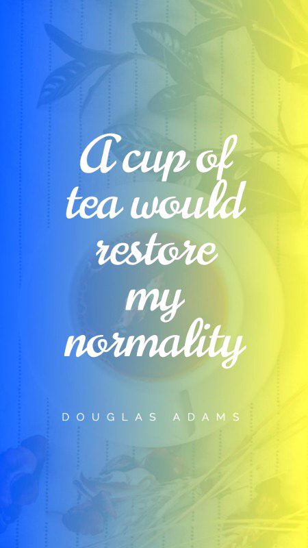 A cup tea