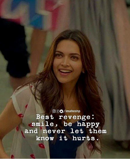 Best revenge...