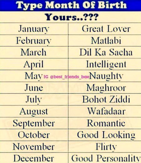 June 😌
