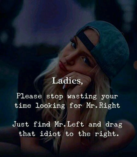 Ladies stop...