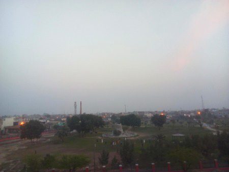 City park...