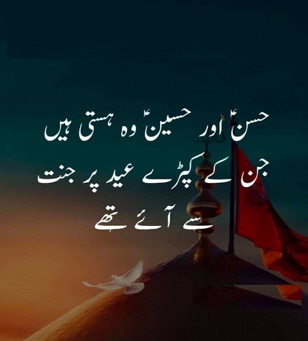 Me qurban jao hasnain (R.A) per ❤❤