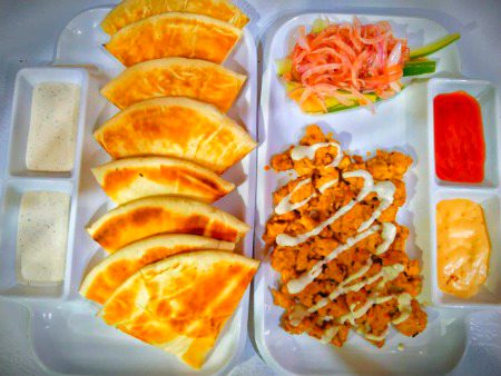 My First Order Ready👍
Platter Shawarma☺️