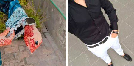 *پھر ہوا تماشا آج ان کی محفل میں 🙆♀️❤*
*میں انھیں 🙈 وہ مجھے🙈*
*اور لوگ ہمیں دیکھتے رہے 🤭🙈*